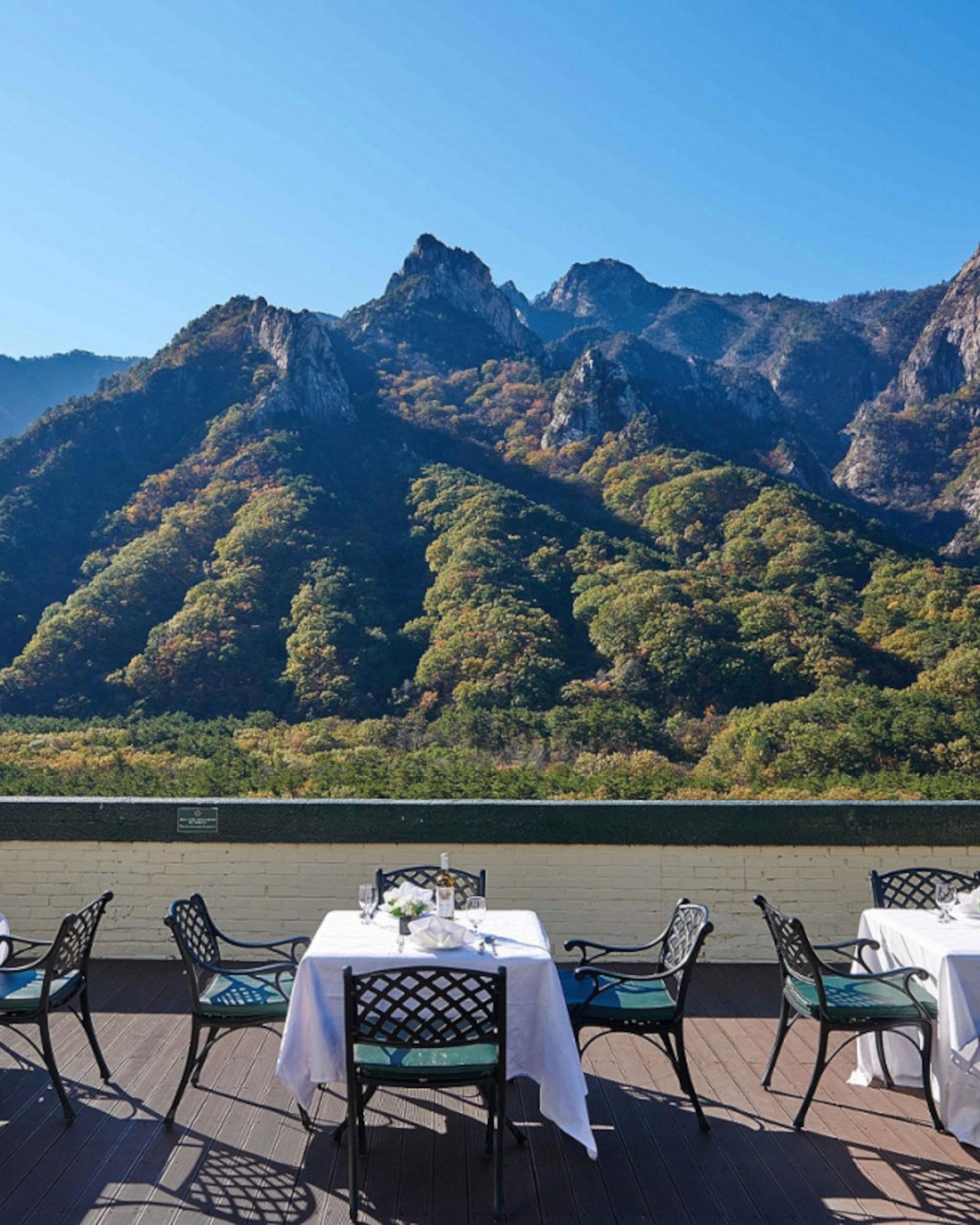 Mountain lodge in Seoraksan